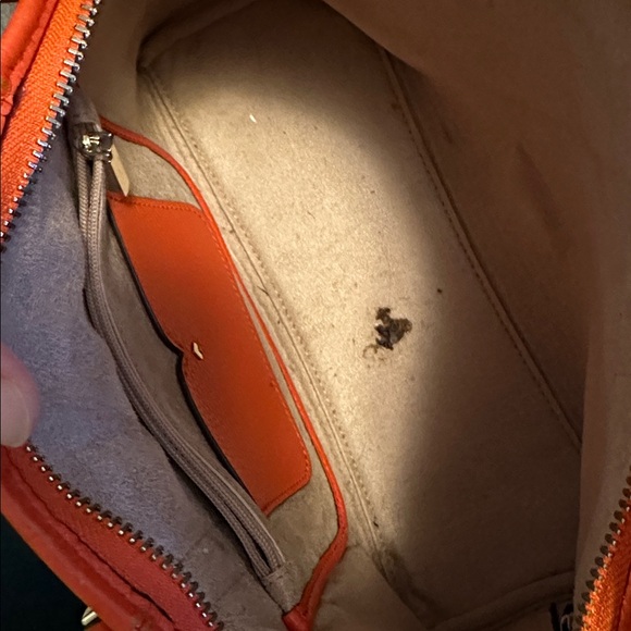 Kate Spade Abbott Satchel Bag Coral Crossbody Tote GUC - Picture 8 of 8